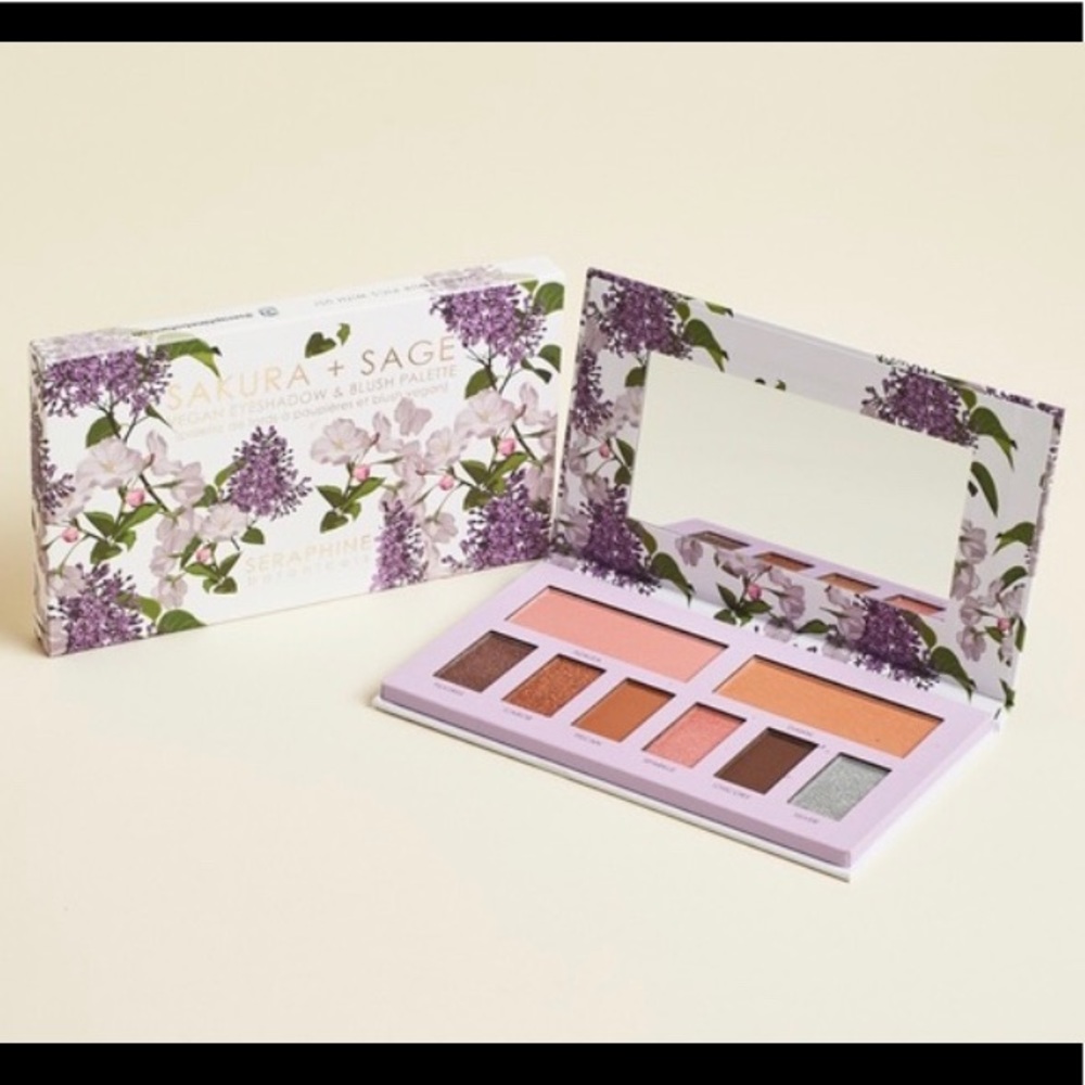 Seraphine Botanicals Sakura Sage palette